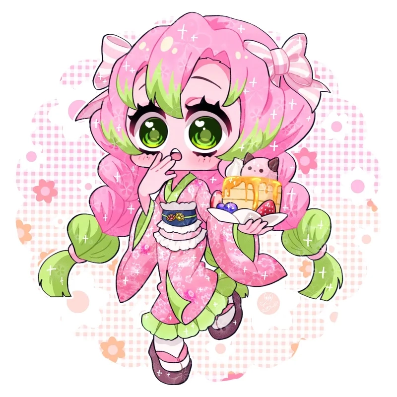 Ngắm ngay bộ sưu tập mitsuri chibi siêu dễ thương