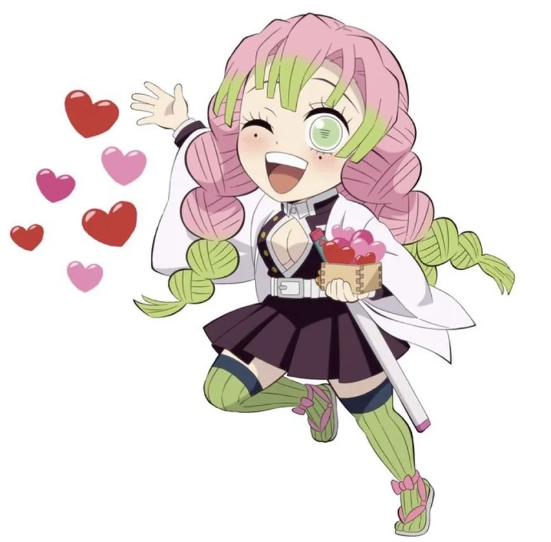 Hình ảnh chibi mitsuri cute dễ thương khó cưỡng