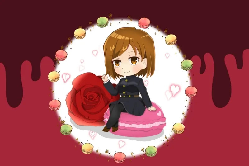 Hình ảnh nobara kugisaki chibi khiến fan tan chảy