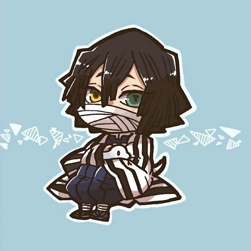 Fan cứng sẽ thích ngay obanai iguro art đẹp mắt