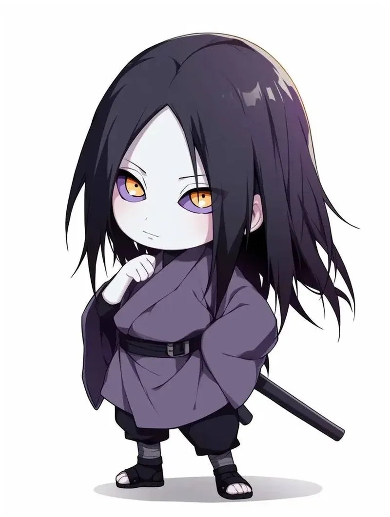 Ngắm nhìn orochimaru chibi phiên bản đáng yêu nhất trong series