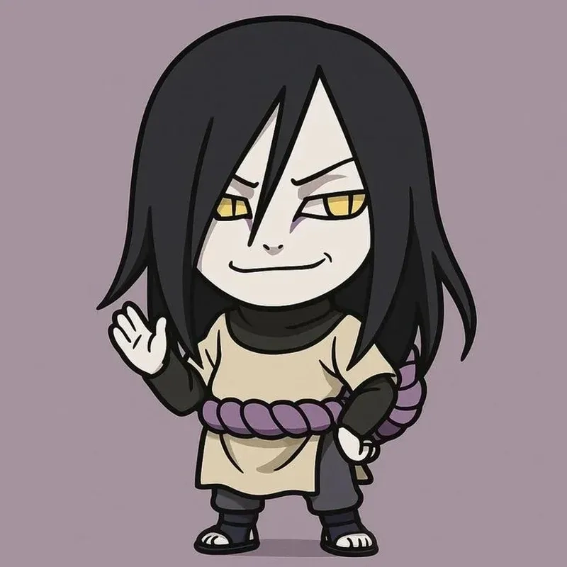 Tuyển chọn orochimaru chibi fanart sáng tạo từ cộng đồng artist