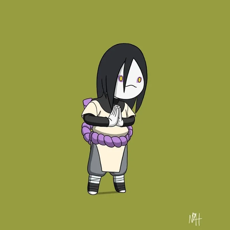 Khám phá ngay chibi orochimaru fanart độc đáo và đầy cá tính