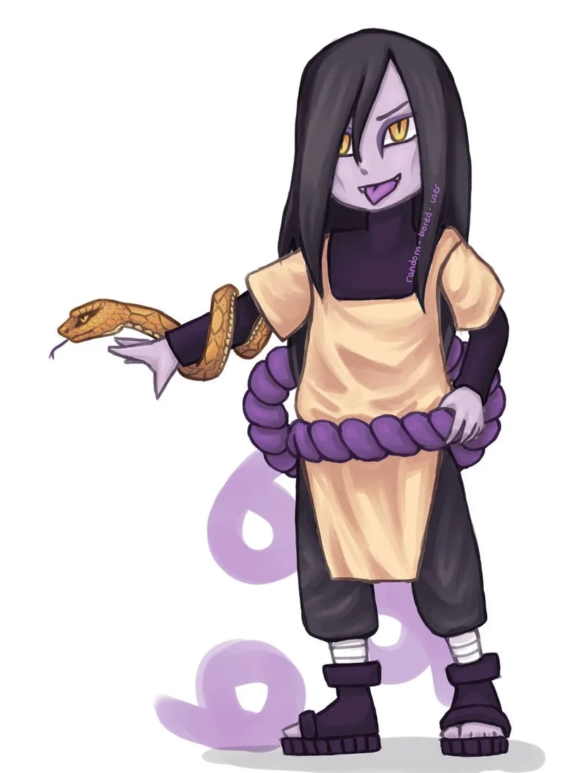 Bộ sưu tập kawaii orochimaru chibi khiến fan tan chảy