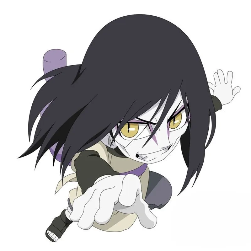 Nghệ thuật orochimaru chibi art đẹp mắt dành cho tín đồ Naruto