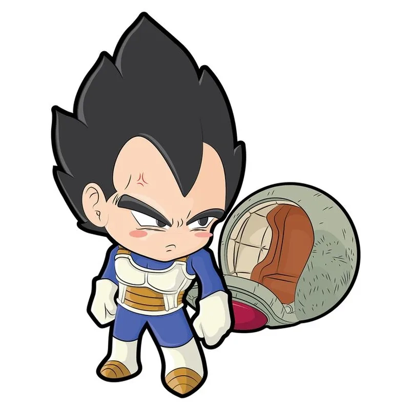 Bộ sưu tập cute chibi vegeta siêu đáng yêu cho tín đồ anime