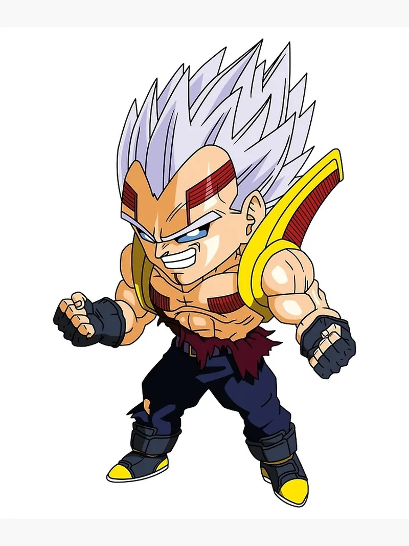 Thêm nét dễ thương với cute chibi vegeta trong bộ sưu tập anime