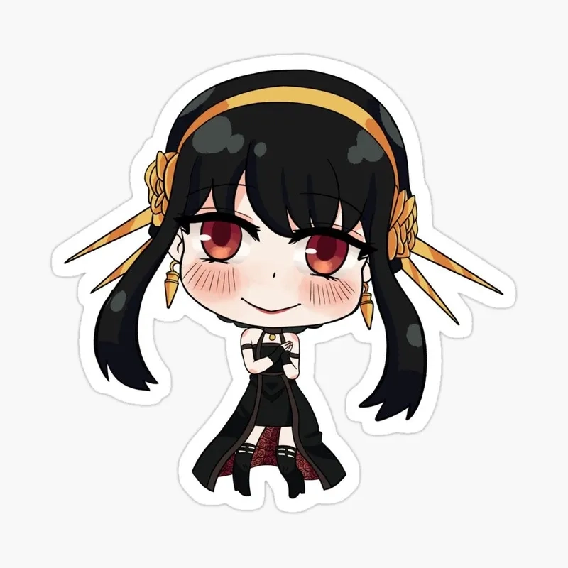 Thêm sắc màu dễ thương cùng yor forger chibi độc đáo