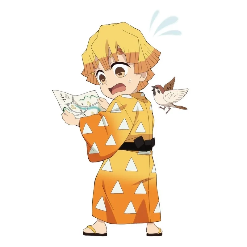 Tổng hợp trọn bộ hình ảnh zenitsu chibi siêu dễ thương cho bạn