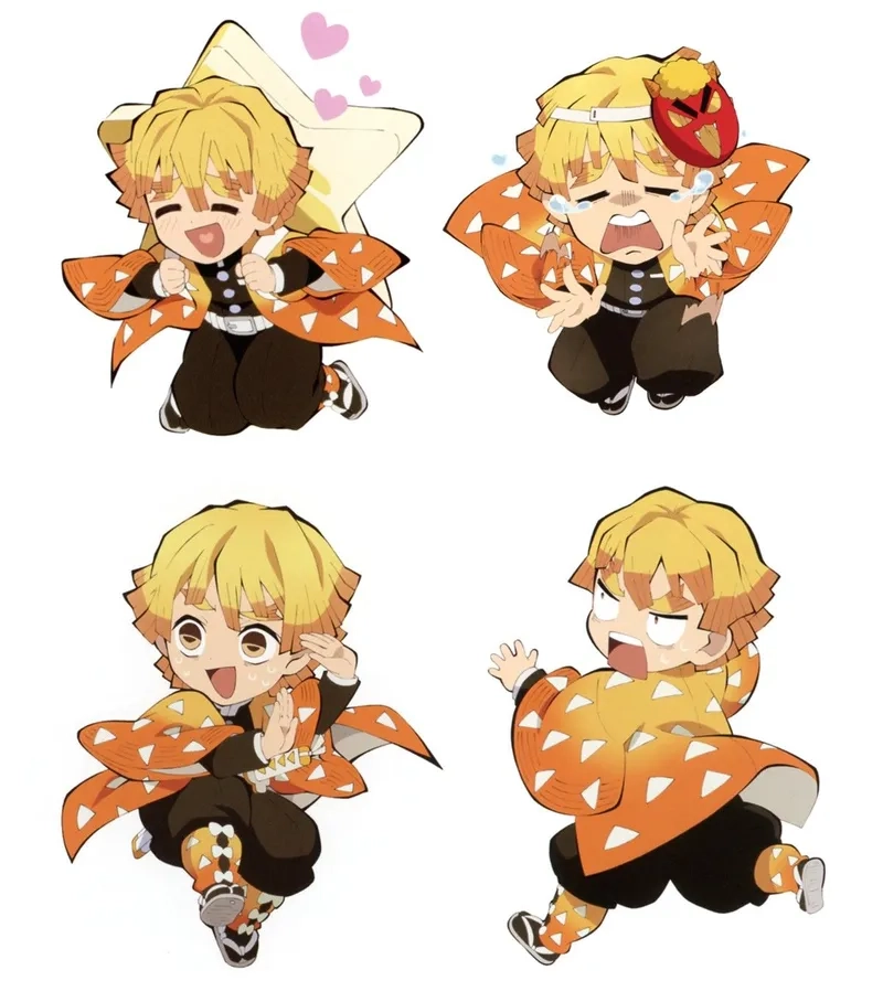 Chibi Zenitsu là như thế nào?