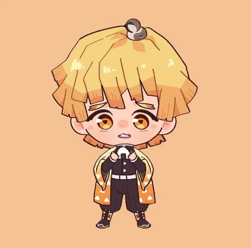 Những khoảnh khắc trong zenitsu chibi manga được fan yêu thích