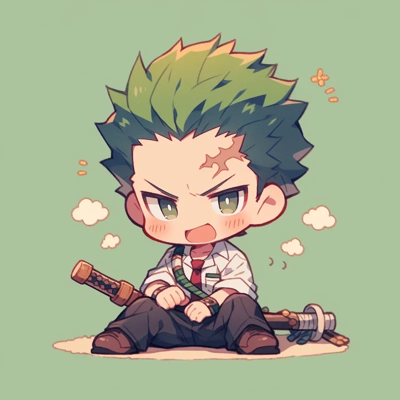Chibi Zoro là như thế nào?