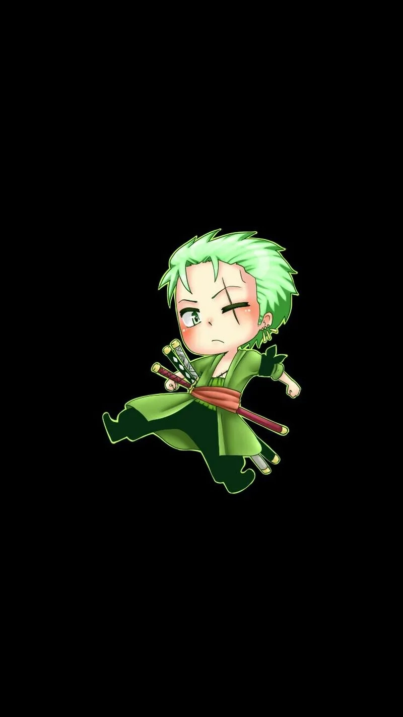 Chiêm ngưỡng ảnh zoro chibi ngầu nhất cho tín đồ anime
