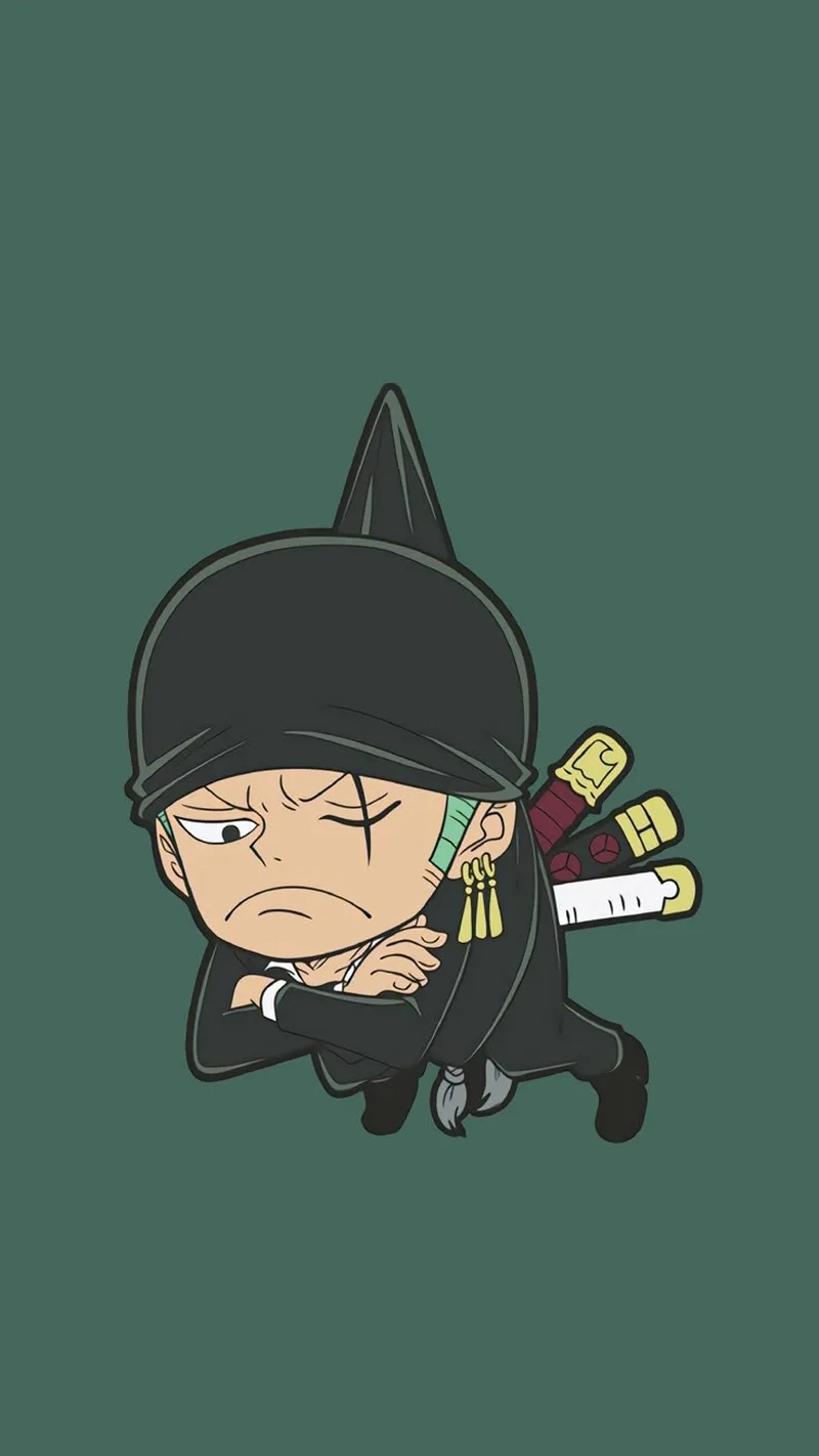 Ngắm nhìn zoro chibi cute mang lại cảm giác vui nhộn