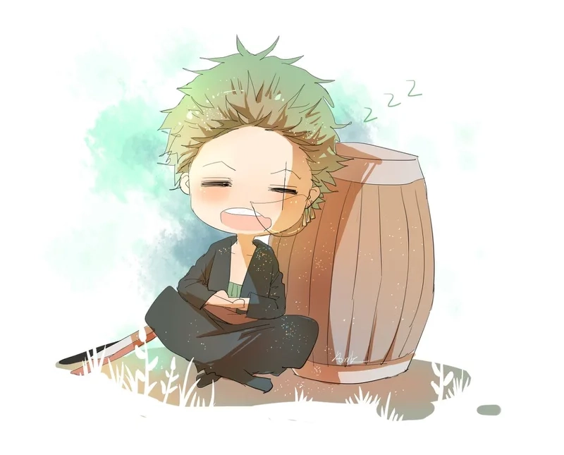 Hình ảnh đáng yêu từ ảnh zoro chibi dễ thương cho fan