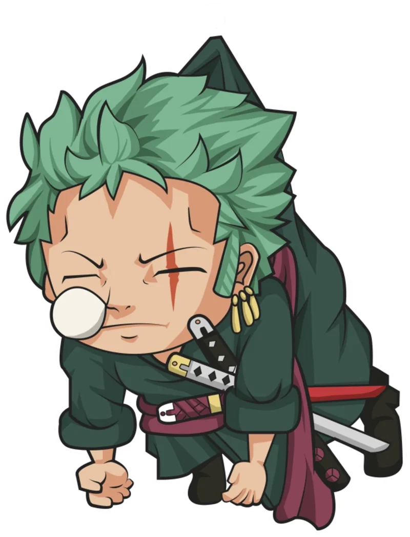 Sở hữu ngay bộ hình ảnh zoro chibi đẹp ấn tượng