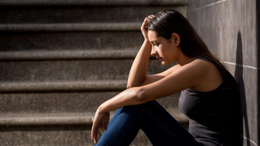 Ảnh gái đẹp buồn làm tan nát trái tim người xem