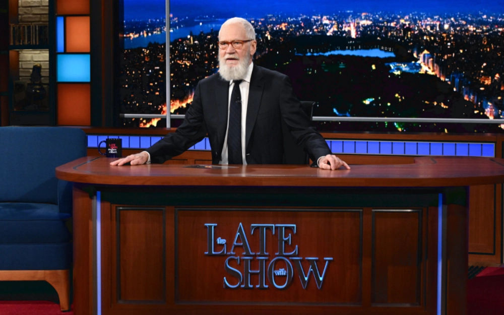Dẫn chương trình David Letterman biểu tượng talk show Mỹ
