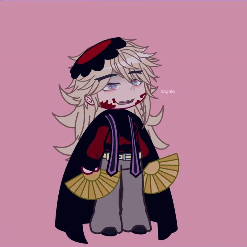 Fanart demon slayer douma chibi đẹp mê mẩn khó rời mắt