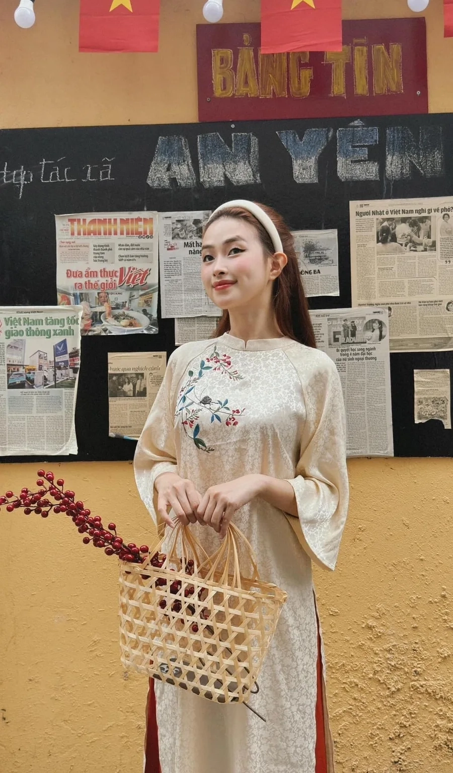 Hình ảnh gái mặc áo dài đẹp nhất trên mạng xã hội