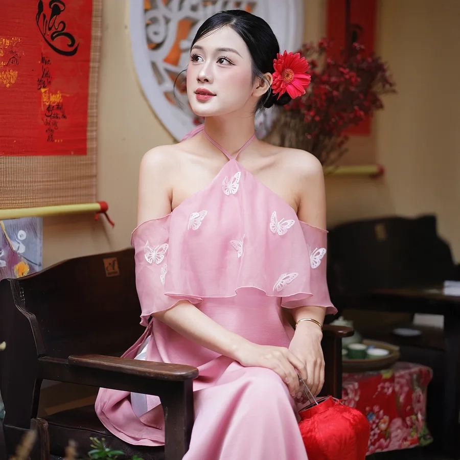 Ảnh gái xinh áo dài sexy và những shoot hình nghệ thuật