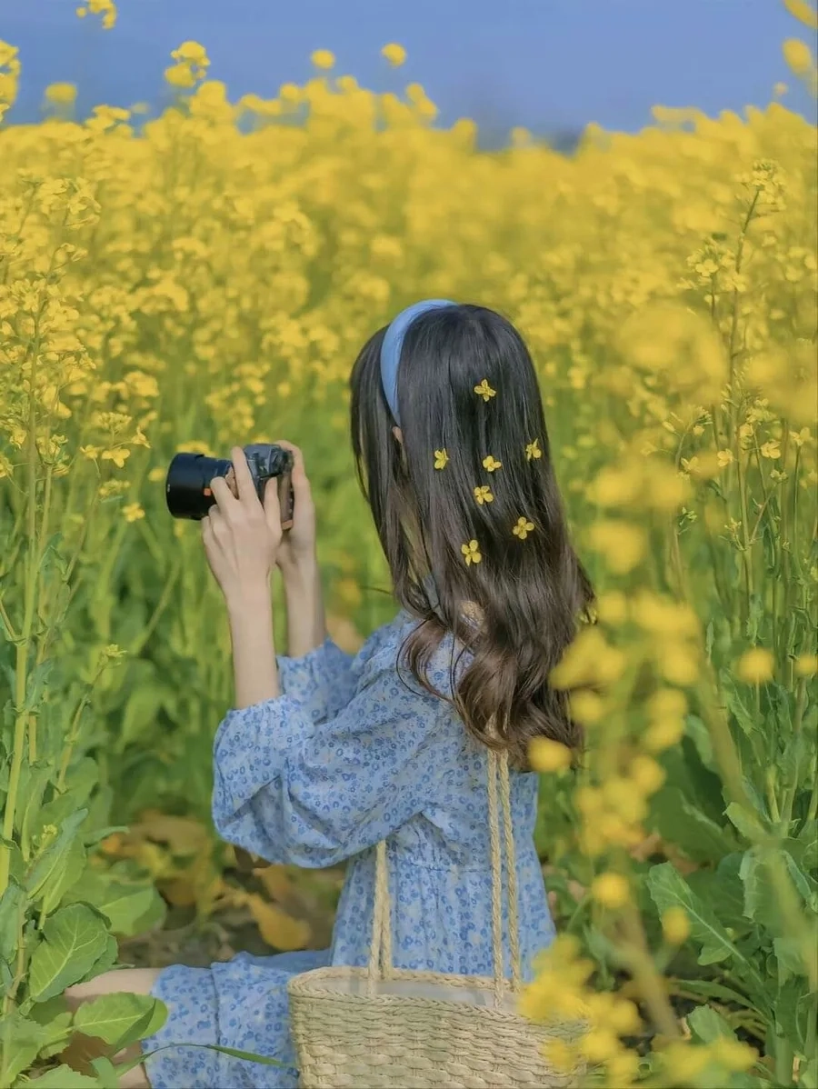 Ảnh gái cute che mặt với phong cách Ulzzang Hàn Quốc