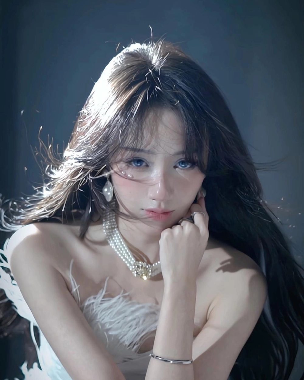 Ảnh gái xinh đeo kính làm avatar vạn người mê