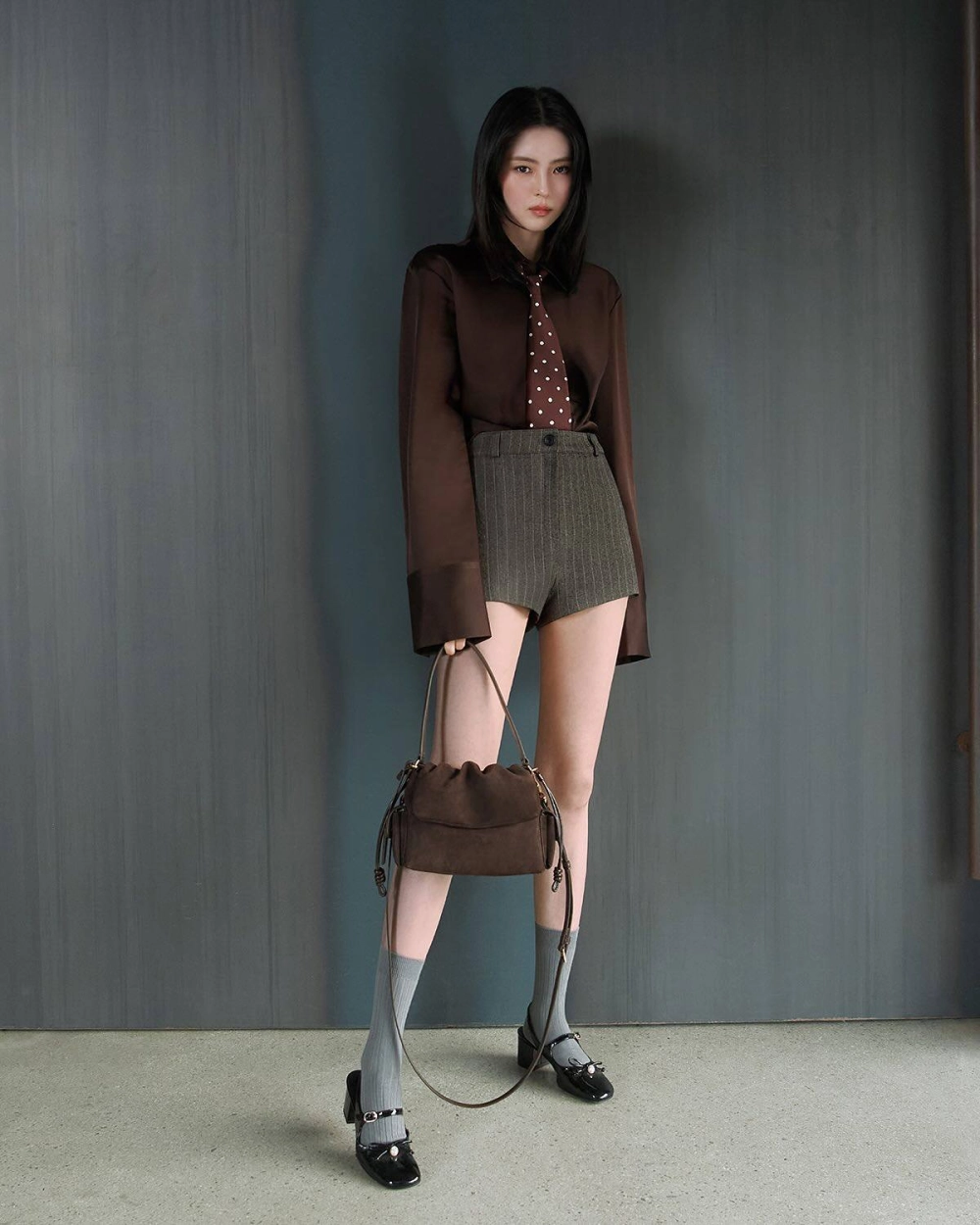 Con gái Hàn Quốc đẹp với phong cách thời trang sành điệu