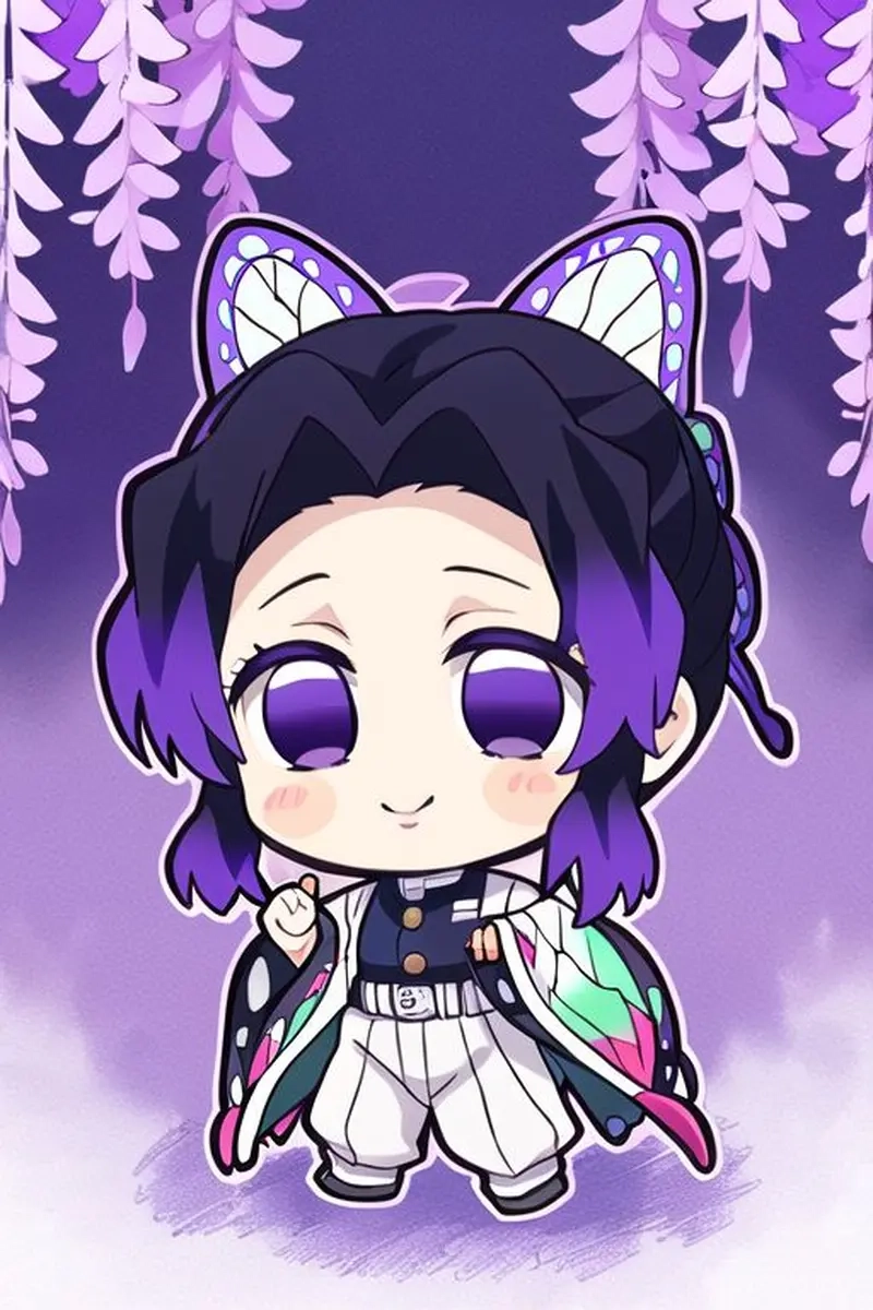 Tuyển chọn anime chibi cute shinobu chibi dễ thương không thể bỏ lỡ