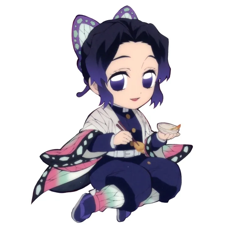Sưu tầm ngay shinobu kocho chibi đẹp nhất cho fan Demon Slayer