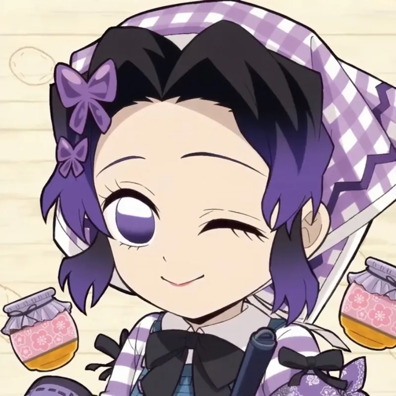 Tải miễn phí hình nền shinobu chibi cực xinh cho điện thoại