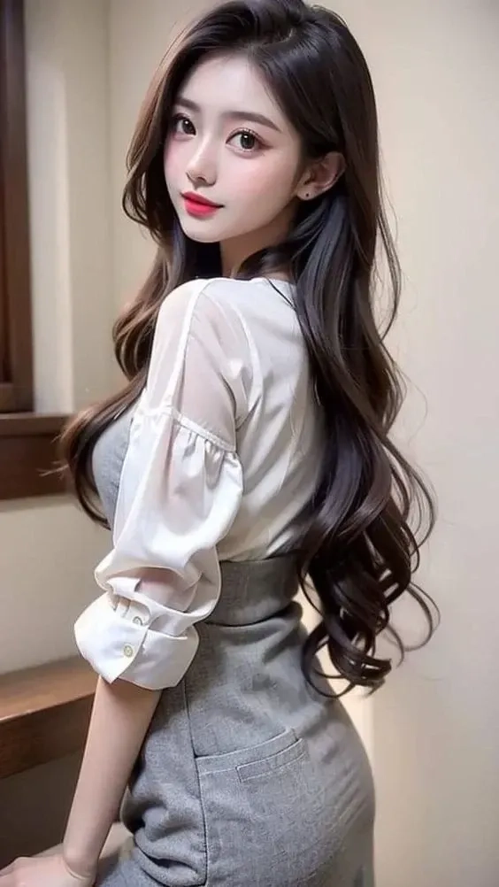 Ảnh 3D nhân vật nữ hoạt hình và tạo hình 3D như thật