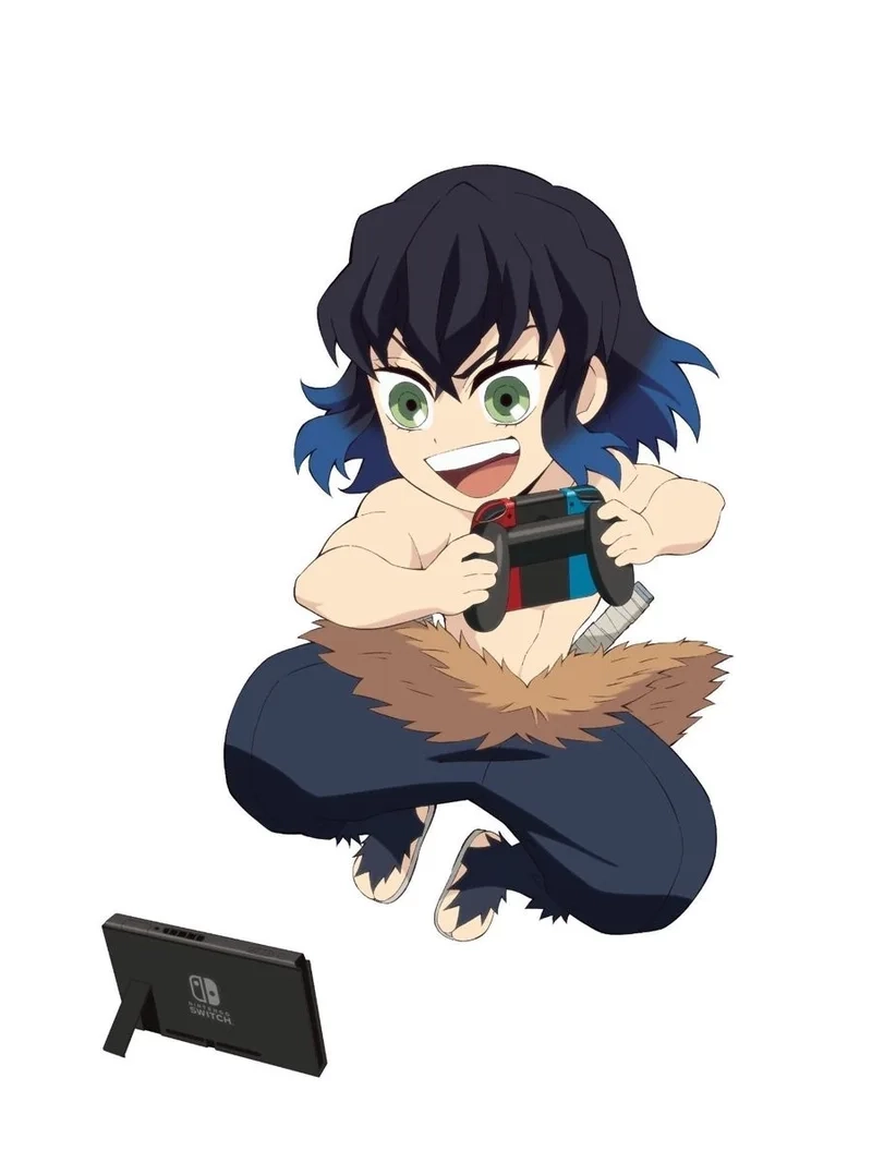 Bộ ảnh chibi inosuke ngộ nghĩnh cho fan