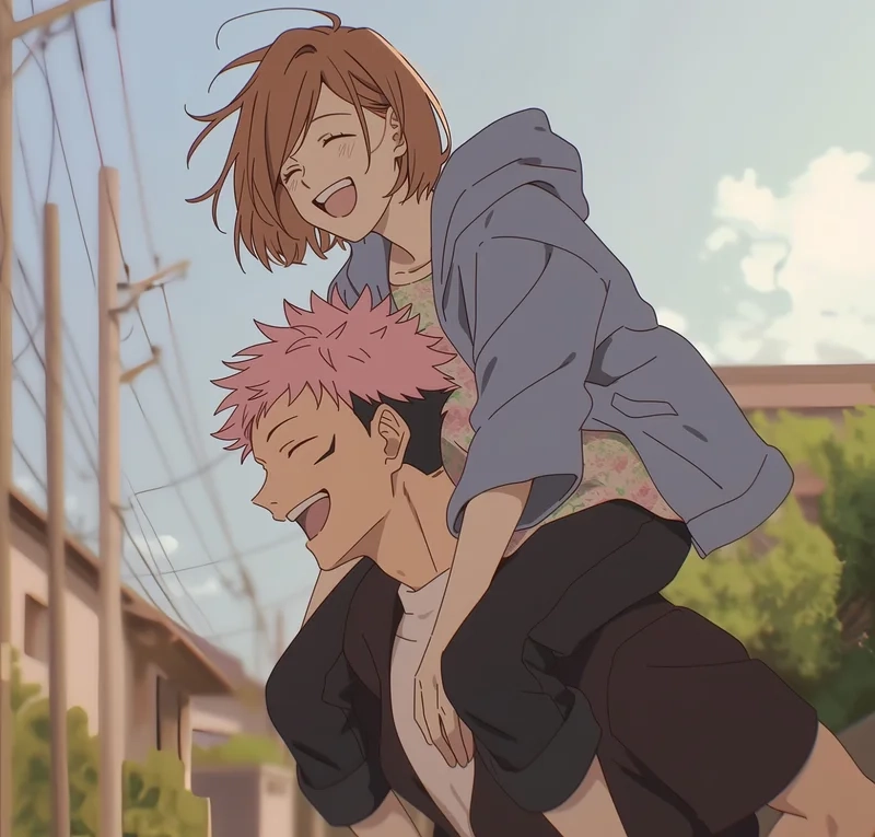 Tình cảm đáng yêu nobara x itadori ai cũng mê