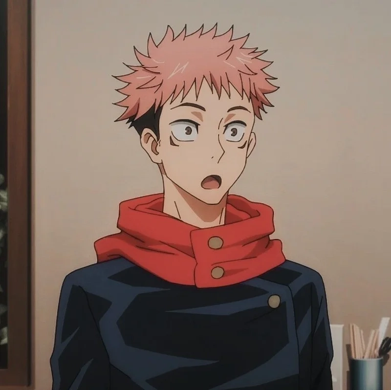 Không thể bỏ qua nét dễ thương của itadori cute