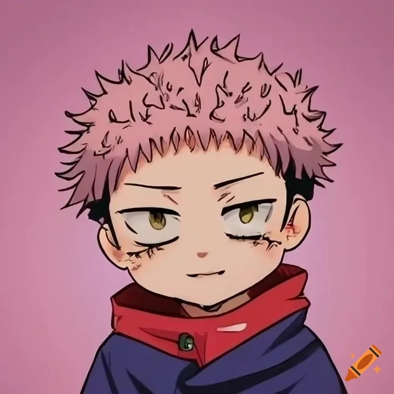 Fanart yuji chibi đẹp hút mắt cho mọi thiết kế