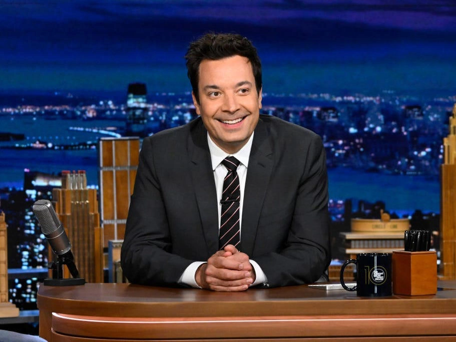 The Tonight Show Starring Jimmy Fallon biểu tượng talk show Mỹ