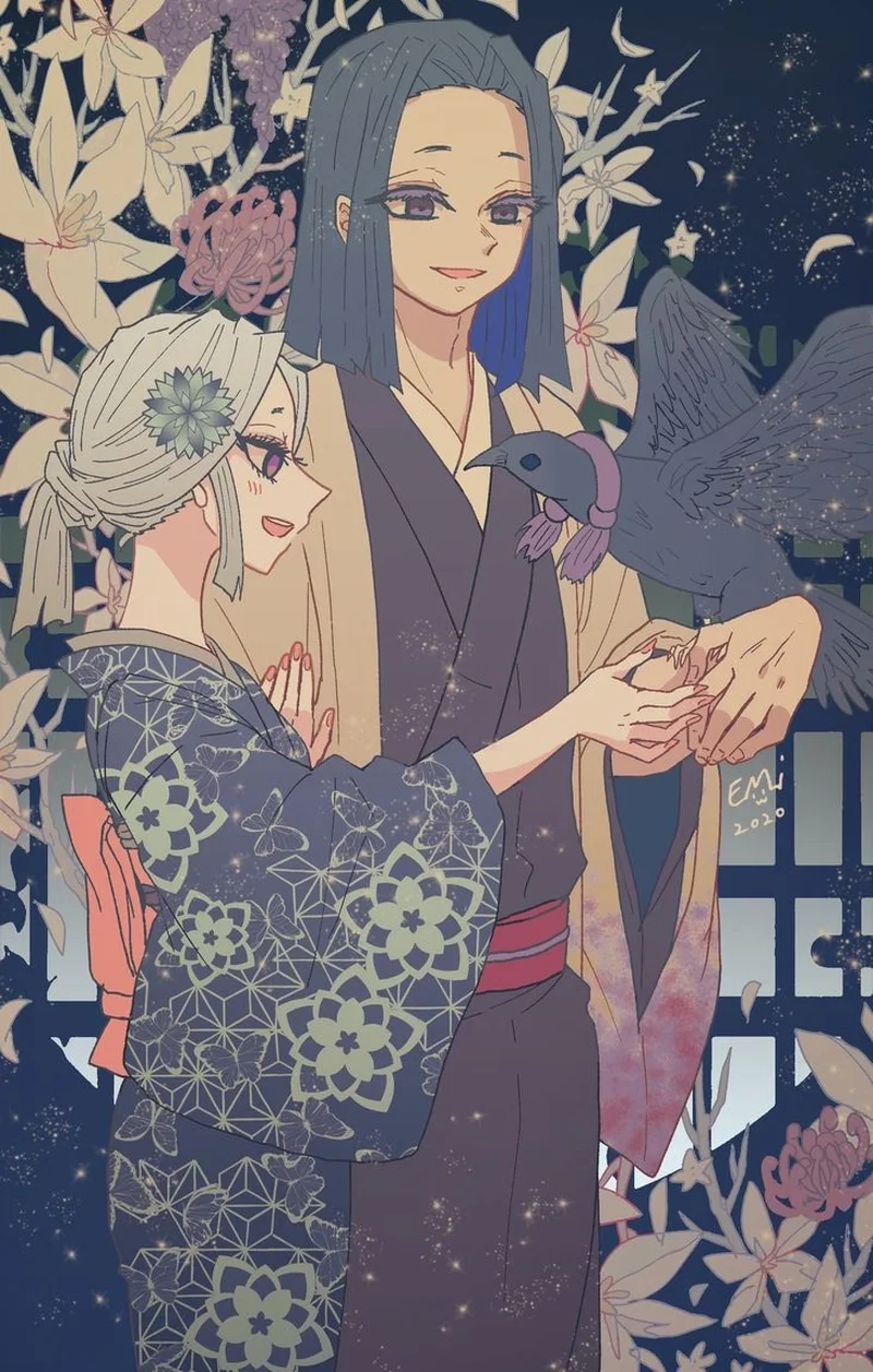 Cặp đôi ấn tượng ubuyashiki kagaya x amane khiến fan thích thú