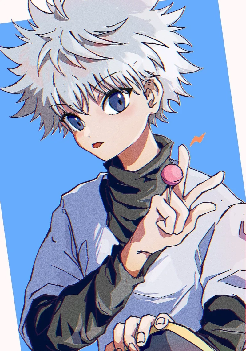 Tải ngay ảnh Nak Killua chibi phong cách độc đáo cực cuốn hút