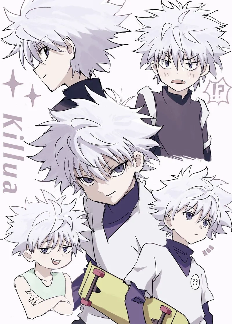 Tổng hợp cute Killua chibi đáng yêu khiến ai cũng mê