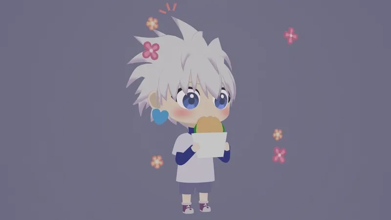 Cập nhật ảnh Nak Killua chibi phiên bản hiếm khó tìm
