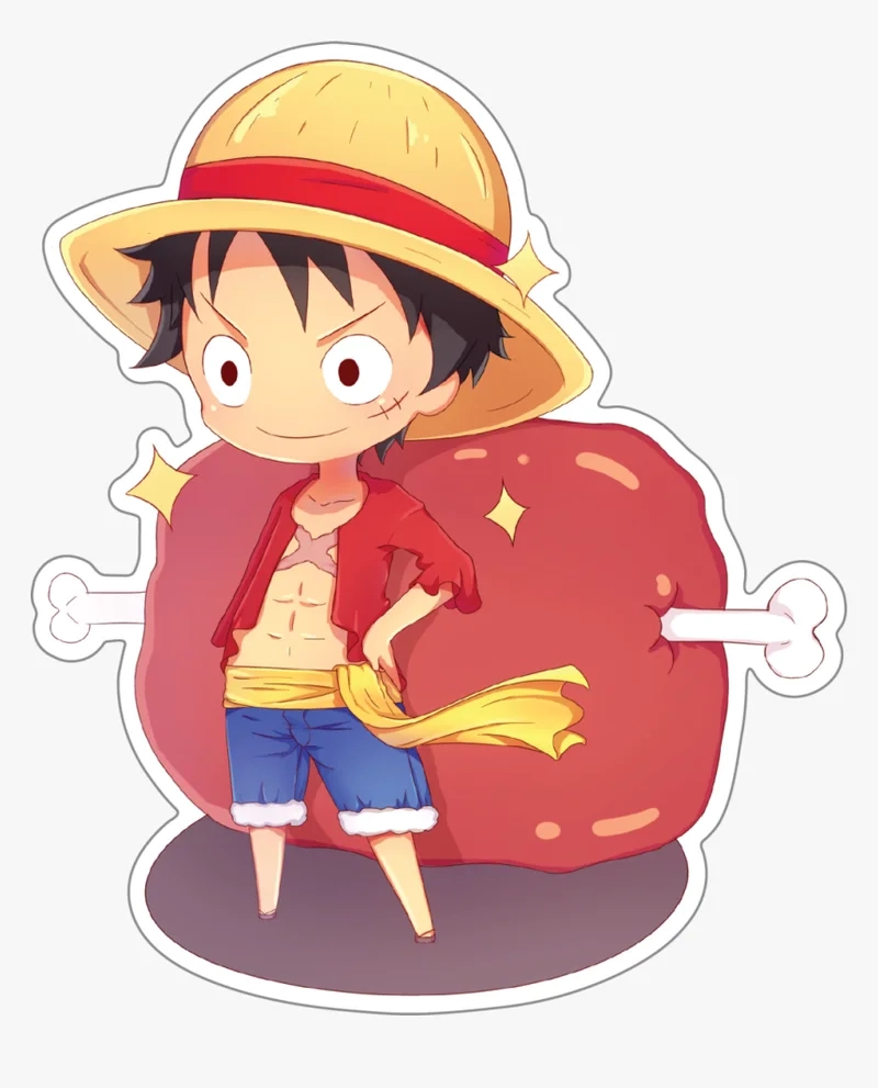 Ảnh chibi Luffy là gì?