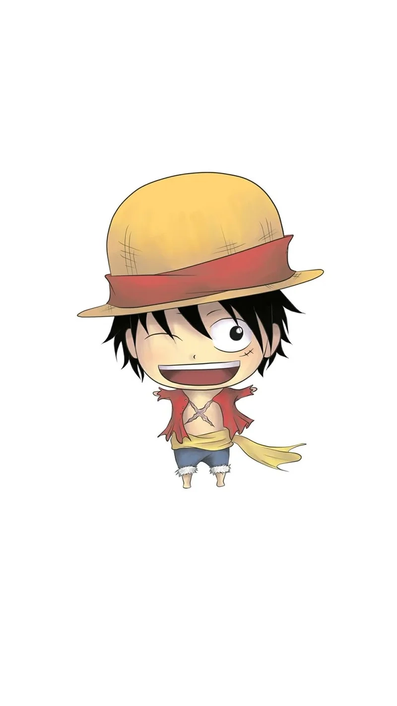 Ngắm ngay luffy chibi dễ thương siêu cuốn hút