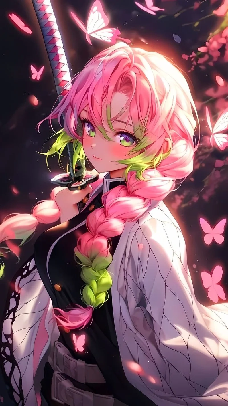 Khám phá nét đẹp ngọt ngào ảnh luyến trụ kanroji mitsuri