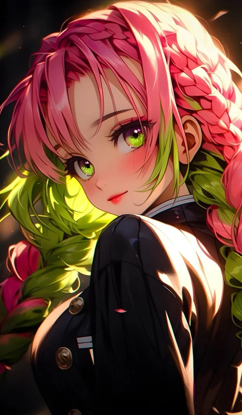 Chiêm ngưỡng phong cách độc đáo kimetsu yaiba mitsuri