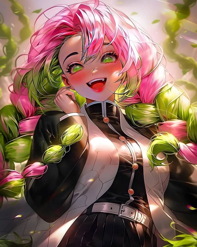 Thể hiện sức mạnh trụ cột trụ cột mitsuri