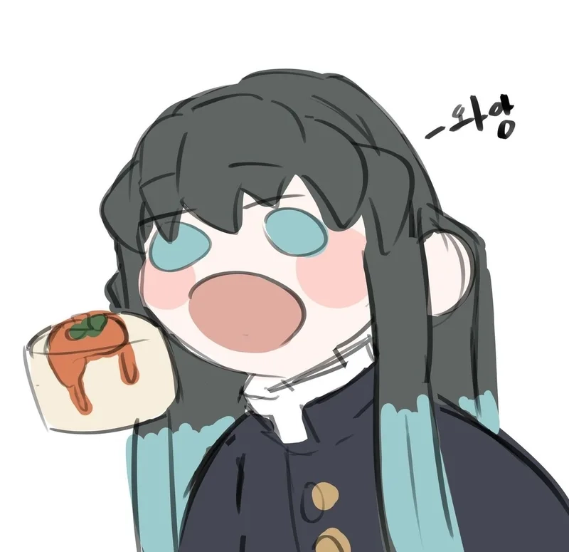 Tải ngay bộ ảnh muichirou chibi siêu đáng yêu