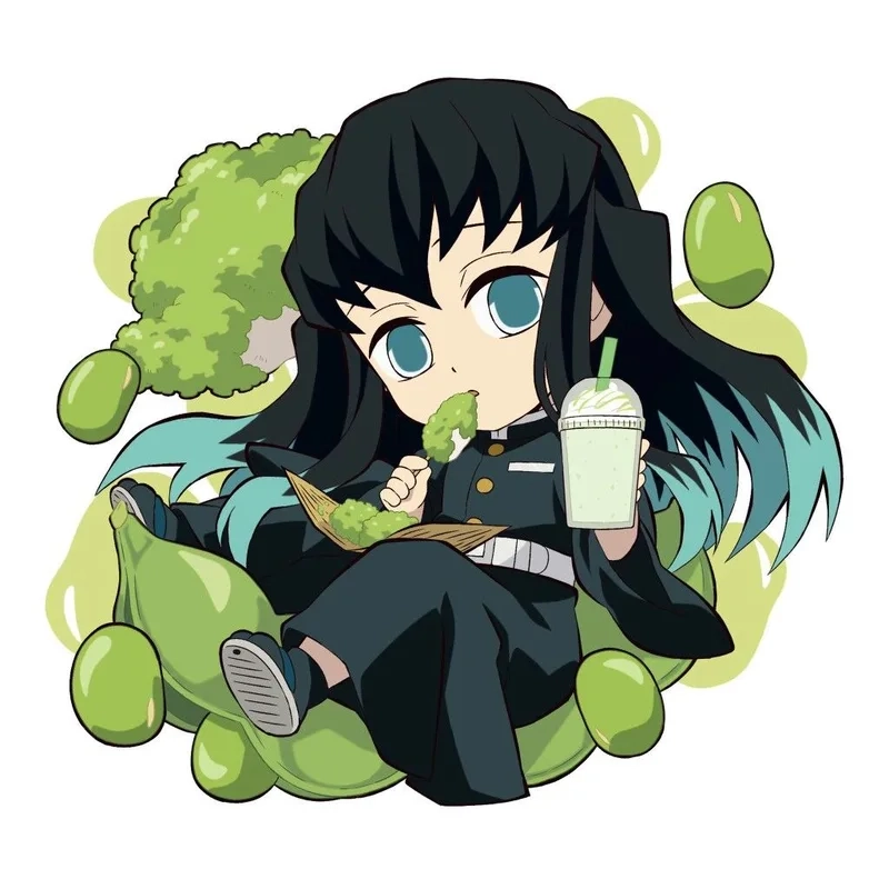 Hóa thân siêu ngầu với tokito muichiro chibi