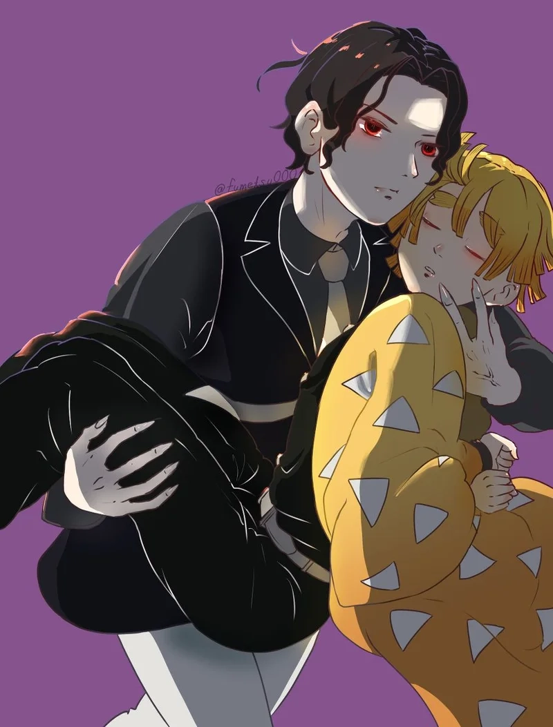 Pha phối hợp bất ngờ zenitsu x muzan