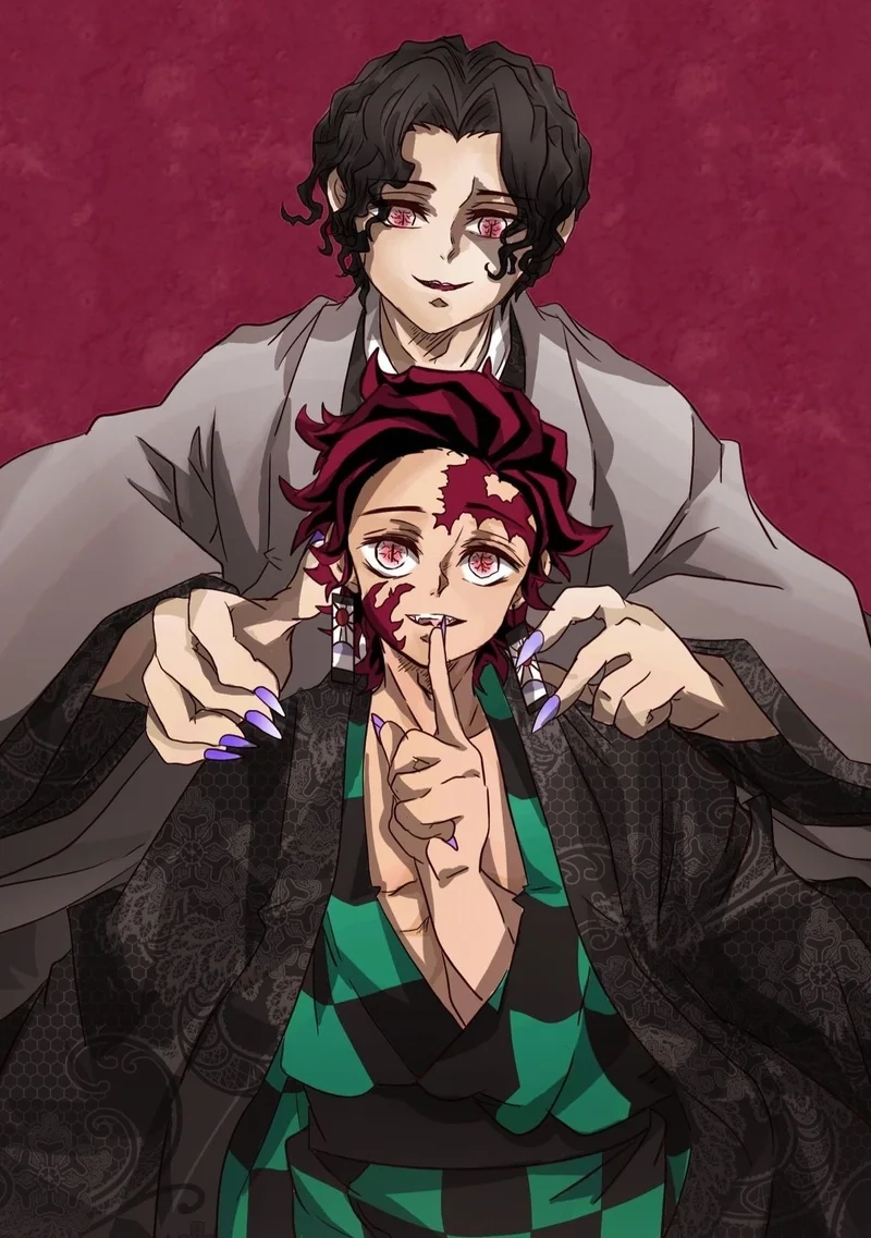 Khám phá fan art tanjiro x muzan cực chất